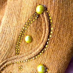 🍁 Golden Mustard Warm Wool Beret